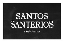 Santerios Santos 40%off