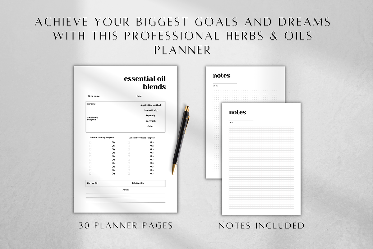 Printable Materia Medica Planner, a Stationery Template by BRANDcontent (Photo 3 of 6)