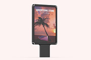 Sidewalk Advertising Stand Mockup, an Advertising Mockup by Dev.Rawat21 (Thumbnail 2 of 3)