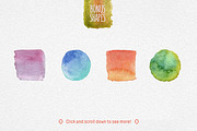 Watercolor Cute Kit, an Animal Illustration by Chelovector (Thumbnail 6 of 6)