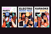 Hands holding alcohol drinks set, a Food Illustration by PaperTrident (Thumbnail 10 of 11)