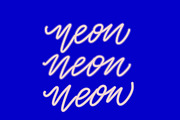 Neon Procreate Brushes, a Brush Add-On by AestheticDomain (Thumbnail 2 of 5)