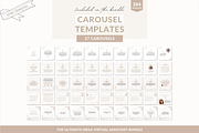 Virtual assistant Canva templates, a Social Media Template by Cate Creates (Thumbnail 7 of 12)