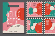 Hand Written Font - Hello Kitsy, a Sans Serif Font by Collapse Std. (Thumbnail 2 of 7)