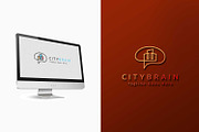 City Brain Logo Template, a Branding & Logo Template by C_Monica (Thumbnail 2 of 3)