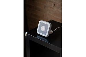 Modern smart home security keypad on, a Technology Photo by volodymyrshtun13795