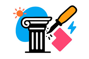 Vector illustration of a creative, an Object Illustration by ZinetroN