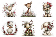 Spring Animals Clipart Png Bundle, an Illustration by Craft Nest (Thumbnail 6 of 8)