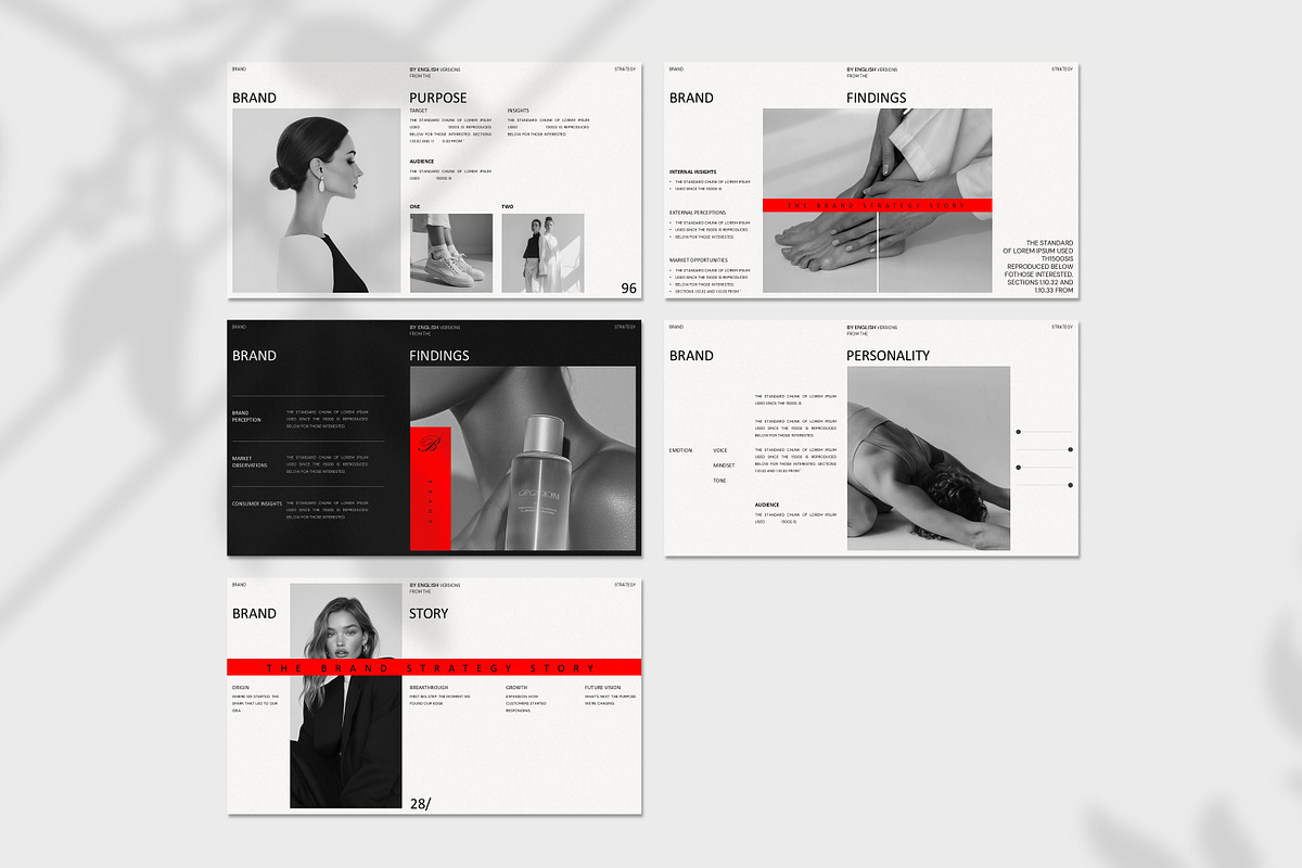 Brand Strategy Presentation Template, a Presentation Template by Aura Agency (Photo 7 of 8)
