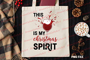 Christmas Wine Glasses PNG, an Illustration by DreamCafeArt (Thumbnail 4 of 4)