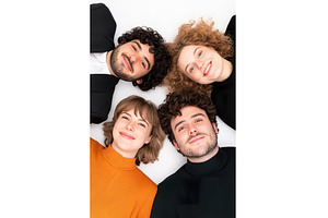 Diverse group of young adults, a Person Photo by Lermont51