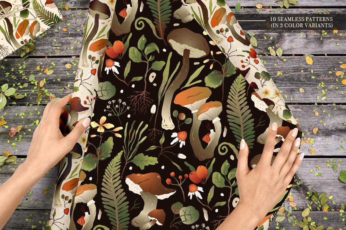 Autumn Forest. Big Graphic Set., a Decorative Illustration by Red Ink (Photo 7 of 10)