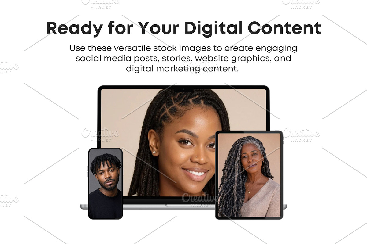 Dreadlocks Stock Photo, a Beauty & Fashion Photo by Selenique Studio (Photo 6 of 12)