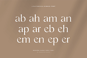 Ginkgo - Modern Classy Serif Font, a Serif Font by Sensatype (Thumbnail 8 of 20)