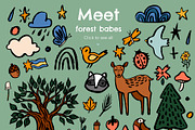 Scandinavian Forest fun ink creator, an Object Graphic by Beauty Drops (Thumbnail 3 of 10)