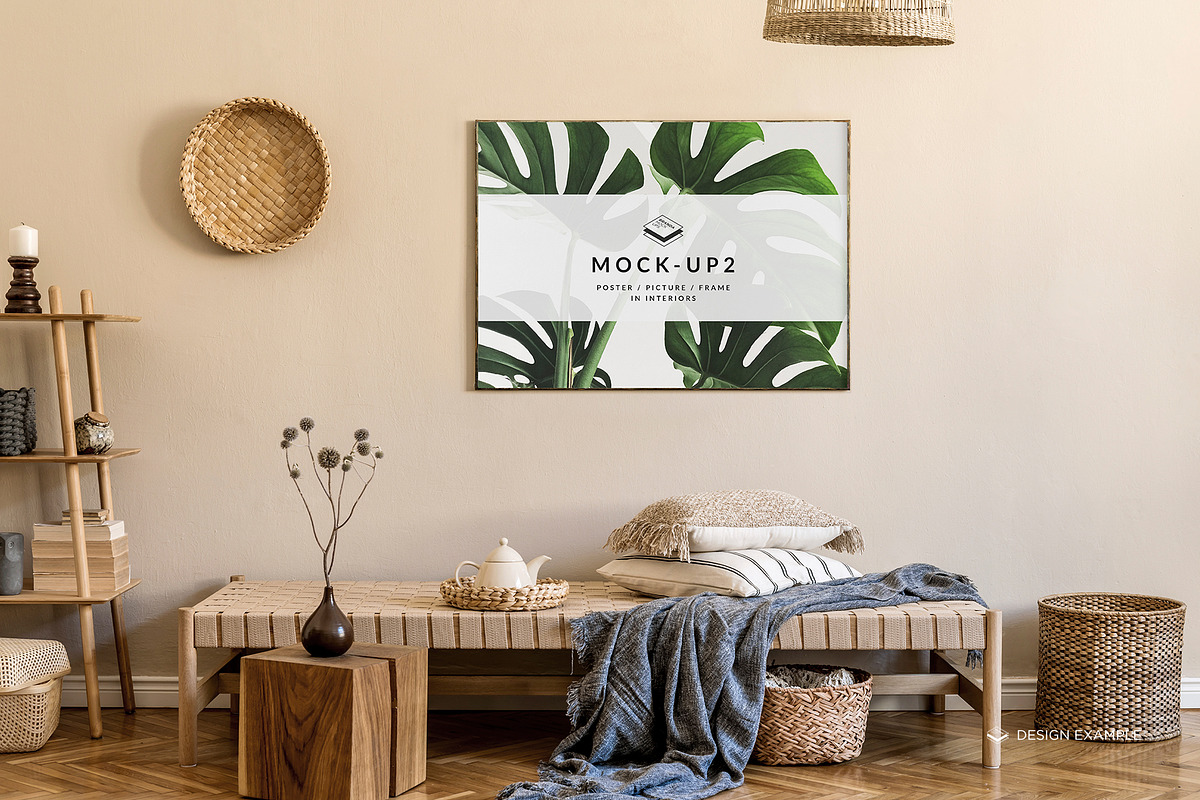 Landscape Frame on Scenes 2 Mock-up, a Print Template by Branda Keeps (Photo 12 of 30)