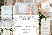 Floral Somebunny Phone Invite, an Invitation Template by Digital_Mind (Thumbnail 3 of 5)