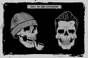Skully illustration, an Illustration by Qiwbrother Studio (Thumbnail 2 of 6)