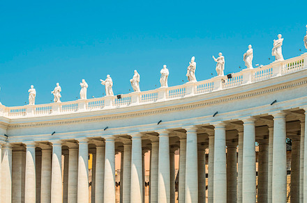 St peter's squar vatican rome stock photo containing st and peters, an Architecture Photo by Deyan Georgiev