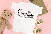 Homework | Script Font, a Handwritten Font by Scratchones (Thumbnail 5 of 9)