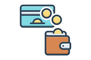 Reimbursement color icon, a Duotone Icon by Creative priyanka