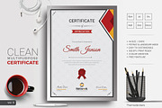 Certificate, a Stationery Template by ThemeDevisers (Thumbnail 1 of 6)