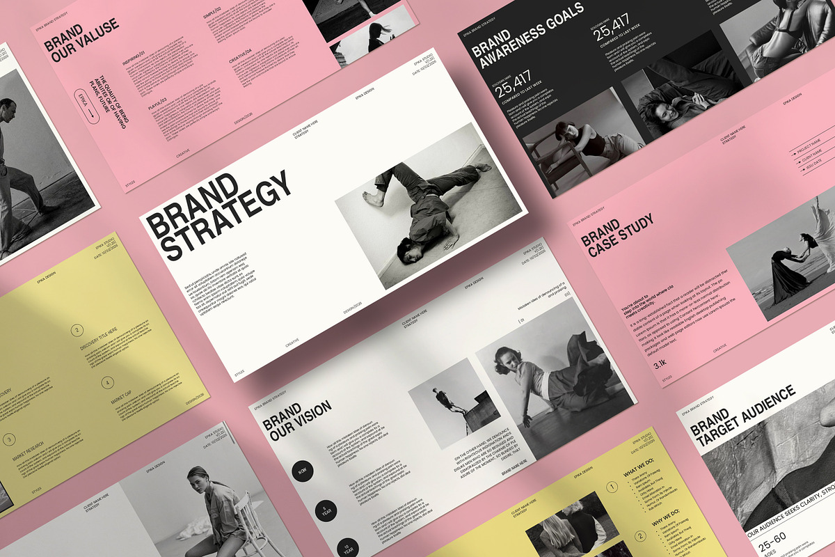 EPIKA - Brand Strategy Presentation, a Presentation Template by CreativexGenius (Photo 2 of 11)
