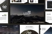 Loop Creative Keynote, a Presentation Template by Infinity Vector Studio (Thumbnail 1 of 5)