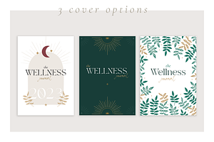 Wellness Journal Canva & Printable