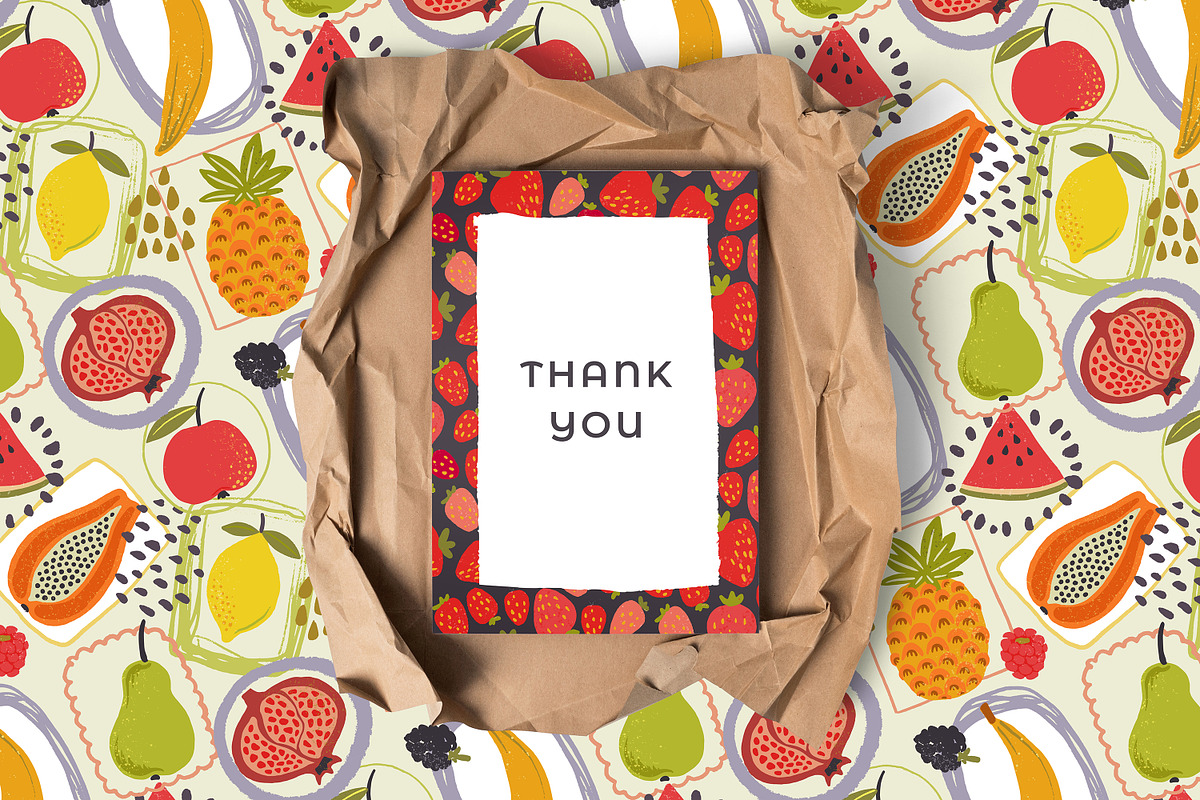 Fruits and Vegetables. Vector set, a Food Illustration by Molly art (Photo 13 of 13)