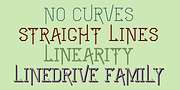 LineDrive, a Slab Serif Font by Ingrimayne Type (Thumbnail 2 of 7)