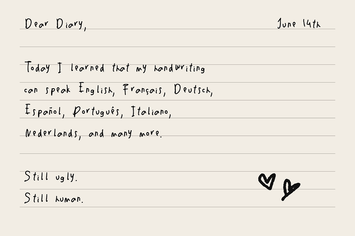 Wrong Diary – Raw Handwritten Font, a Handwritten Font by Badsign Type (Photo 5 of 8)