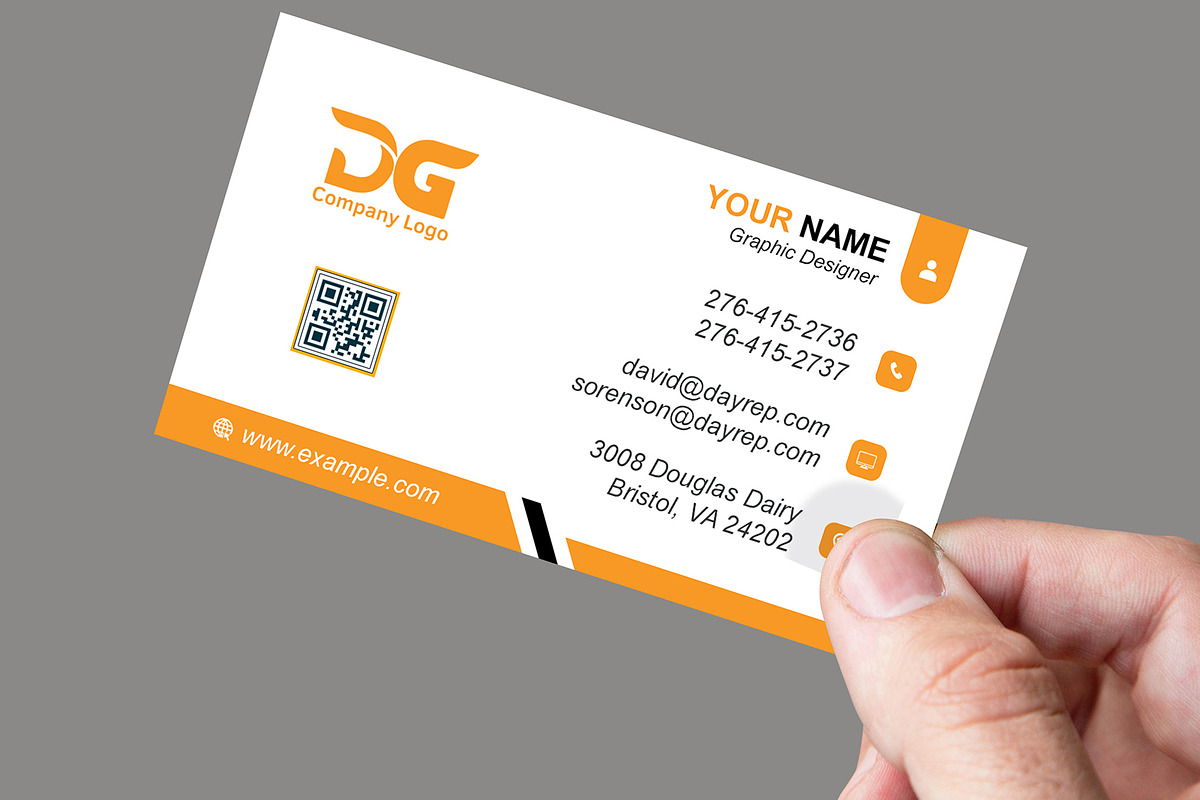 Print-Ready Business Card PSD preview 8