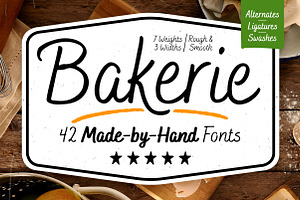 Bakerie Complete Font Family