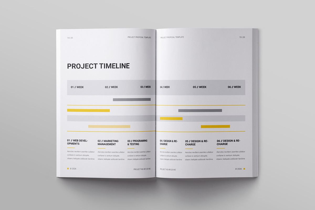 Proposal Bundle 4 in 1, a Brochure Template by ElvinPrint (Photo 16 of 37)