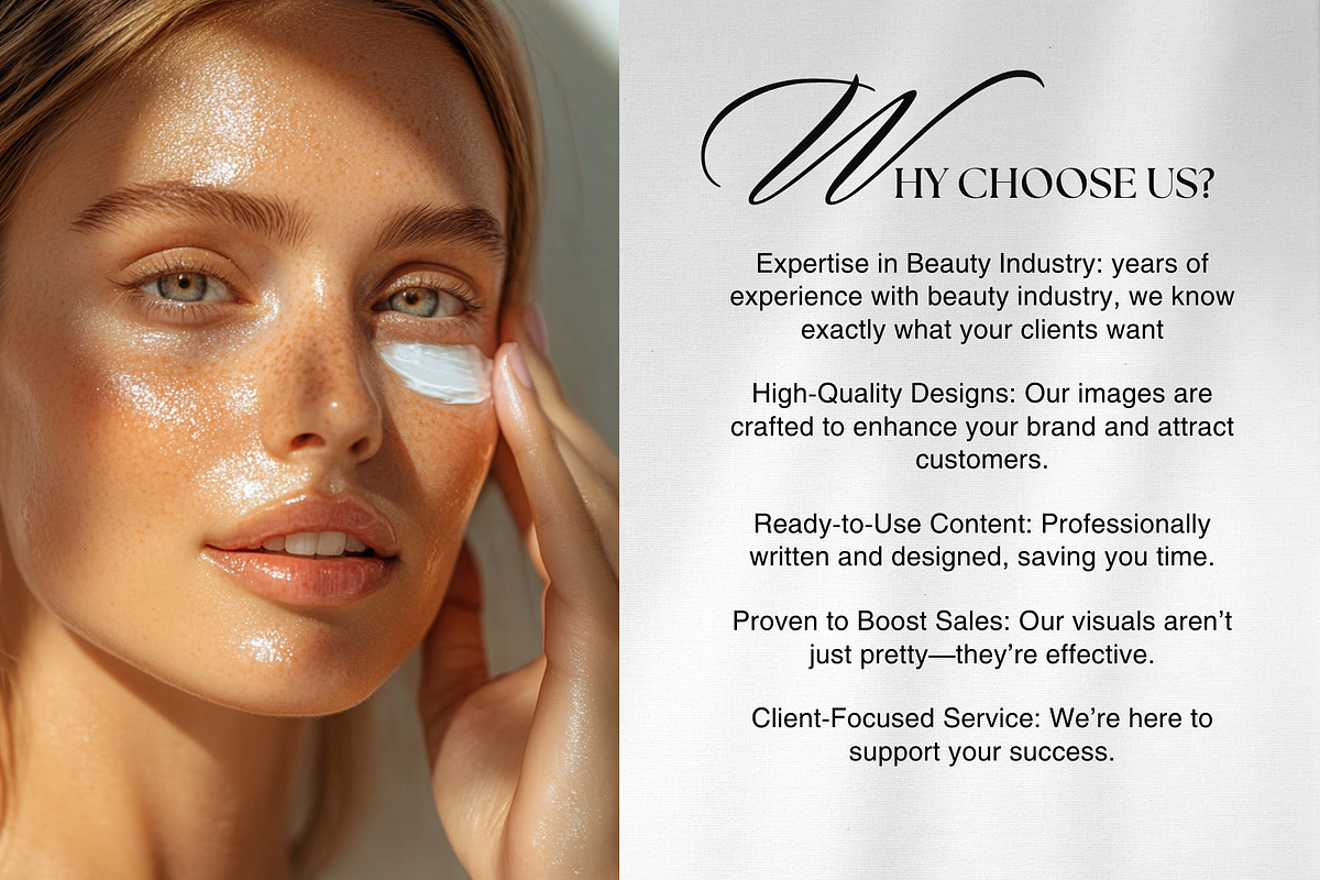Skincare Instagram Canva Templates, a Social Media Template by DesignsbyMariaStudio (Photo 9 of 10)