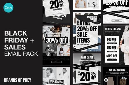 Black Friday Sales | Email Templates, an Email Template by Studio Mayde