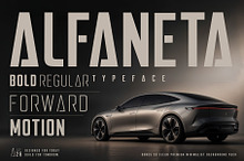 ALFANETA – Modern Branding Typeface