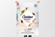 Christmas Party - PSD Flyer Template, a Flyer Template by PixelsDesign (Thumbnail 2 of 2)