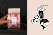 Café: Hand-Drawn People & Food, a Food Illustration by Schumacher Shop (Thumbnail 10 of 14)