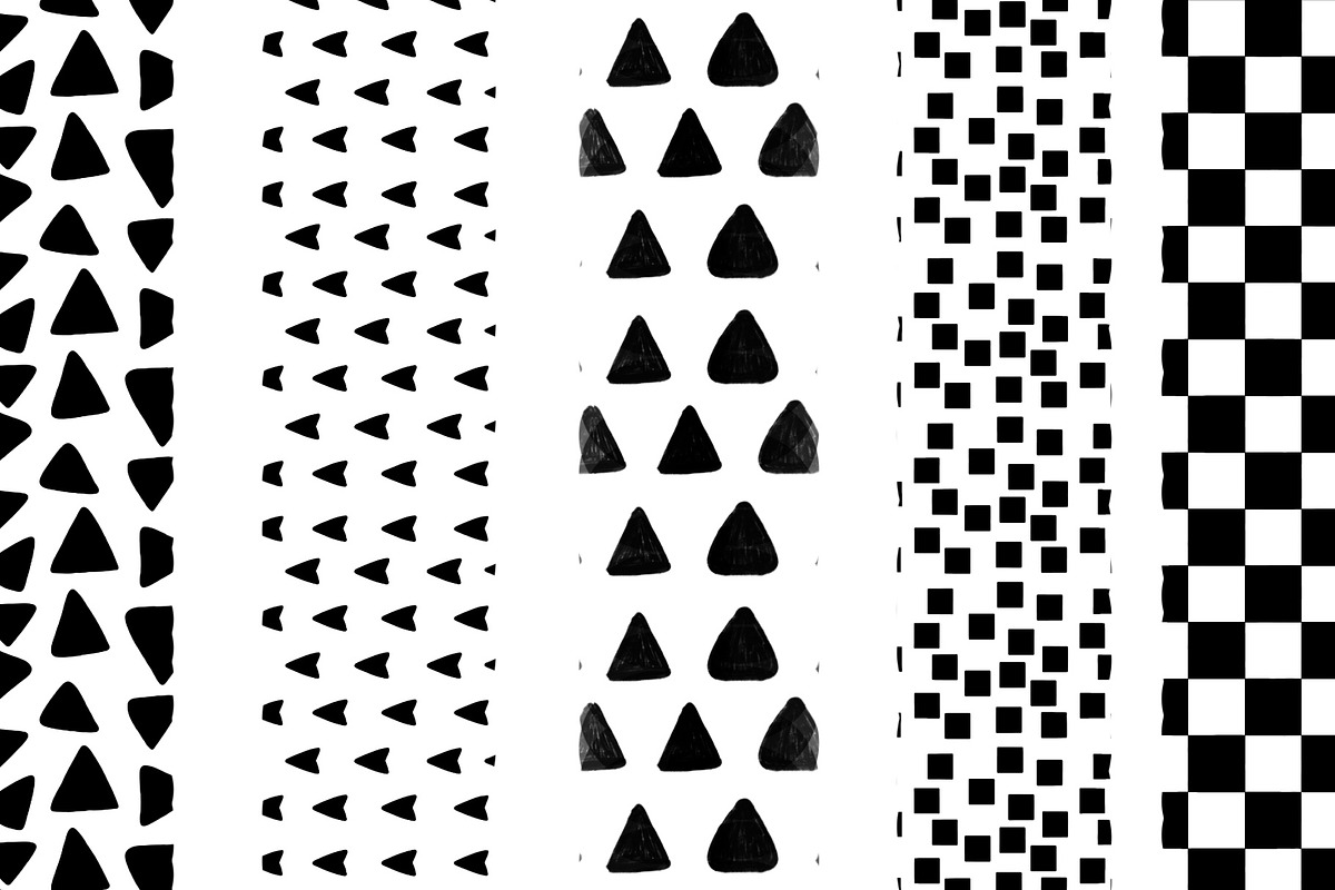 Procreate Seamless Pattern Brushes, a Brush Add-On by aivos (Photo 3 of 12)