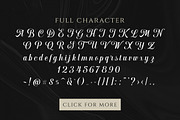 Hougbon - A Glamour Script, a Script Font by Letterhend Studio (Thumbnail 9 of 10)
