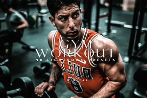 20 Gym & Fitness Lightroom Presets
