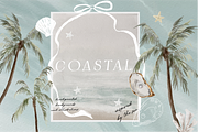 Coastal hand-painted watercolor, a Decorative Illustration by Youksy (Thumbnail 6 of 17)
