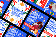Christmas Greetings Social Media, a Social Media Template by Loin Studio (Thumbnail 1 of 3)