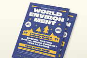 World of Environment Day Flyer, a Flyer Template by Tokosatsu (Thumbnail 3 of 3)