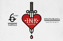 Ink Master old school tattoo font