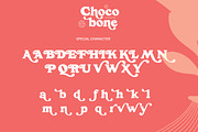 Choco Bone - Bold Retro Serif, a Serif Font by Qweera Studio (Thumbnail 11 of 12)