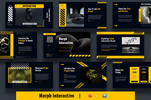 Morph Interactive Presentation, a Presentation Template by BumbleGraph Studio