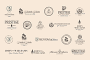 Old Money Real Estate Logo Bundle, a Branding & Logo Template by Headfonts (Thumbnail 2 of 14)